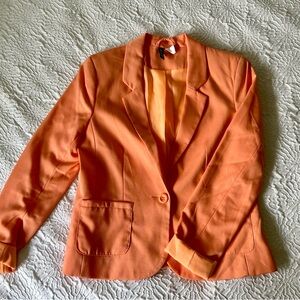 Coral pink blazer